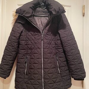 Marc New York Women's Quilted Black Puffer Jacket